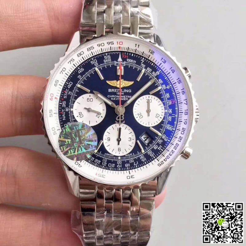 Breitling Navitimer 01 AB012012.BB01.447A JF Factory 1:1 Best Edition Replica Watch Swiss ETA7750